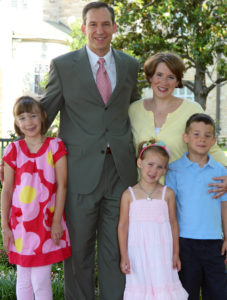 Pastor Mark Balthrop and family
